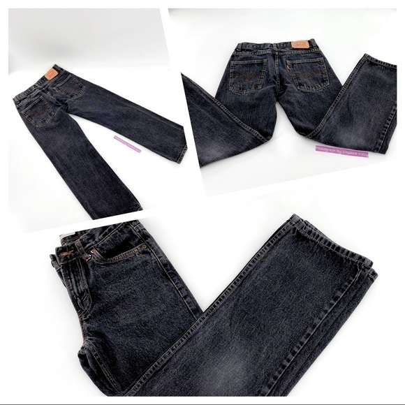 Levis 550 Boy's Relaxed Jeans TAG: 12 reg/26 x 26 - Picture 1 of 6